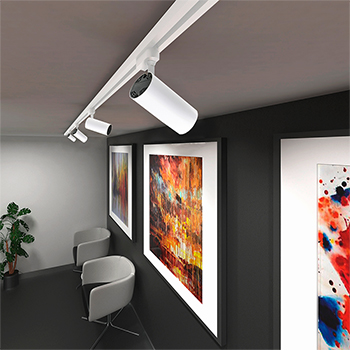 led светильник трековый 1-фазный Jazzway PTR 0740 белый на шинопроводе