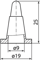 колпачок изолирующий КИ 6-35 TDM - размеры