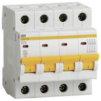 купить Автомат 4Р 25А C 4,5кА ВА47-29 IEK в Тольятти Автомат 4Р 25А C 4,5кА ВА47-29 IEK