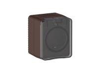 купить Атлас Профи коричневый розетка открытая 1-мест заземление шторки IP54 в Тольятти Атлас Профи коричневый розетка открытая 1-мест заземление шторки IP54