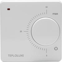 Терморегулятор теплого пола скрытая 16А белый Теплолюкс LC 001