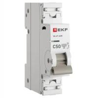 Автомат 1Р 50А C 4,5кА ВА47-63N EKF PROxima