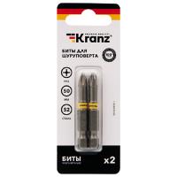 купить Биты PH2*50мм Kranz 2шт в Тольятти Биты PH2*50мм Kranz 2шт