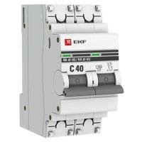 купить Автомат 2Р 40А C 4,5кА ВА47-63 EKF PROxima  в Тольятти Автомат 2Р 40А C 4,5кА ВА47-63 EKF PROxima