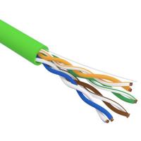 купить Кабель витая пара U/UTP, CAT 5e, нг(А)-LSLTx, 4х2х0,52мм, 24AWG, INDOOR, SOLID, зеленый, 305м REXANT в Тольятти Кабель витая пара U/UTP, CAT 5e, нг(А)-LSLTx, 4х2х0,52мм, 24AWG, INDOOR, SOLID, зеленый, 305м REXANT