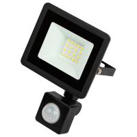 Прожектор свд 20Вт 6500К 1600лм черный датчик движения IP44 120° ЭРА 