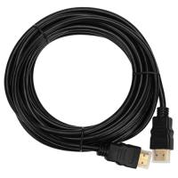 купить Кабель HDMI-HDMI 5м черный Стандарт 1.4 Gold в Тольятти Кабель HDMI-HDMI 5м черный Стандарт 1.4 Gold
