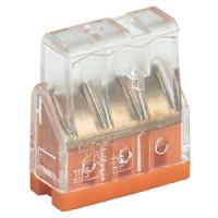 купить Клемма 3*2,5мм2 прозрачный IEK 4шт в Тольятти Клемма 3*2,5мм2 прозрачный IEK 4шт