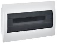 купить Корпус пластиковый ЩРВ-П-18 черн. прозр. дверь IP41 GENERICA в Тольятти Корпус пластиковый ЩРВ-П-18 черн. прозр. дверь IP41 GENERICA