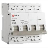 купить Автомат 4Р 50А C 4,5кА ВА47-63N EKF PROxima  в Тольятти Автомат 4Р 50А C 4,5кА ВА47-63N EKF PROxima
