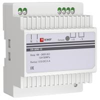 купить Блок питания 12В DR-60W-12 EKF Din рейка в Тольятти Блок питания 12В DR-60W-12 EKF Din рейка