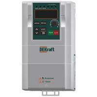 купить Преобразователь частоты 0,75-1,5кВт 3ф 380В DEKV060 DEKraft с торм. модулем в Тольятти Преобразователь частоты 0,75-1,5кВт 3ф 380В DEKV060 DEKraft с торм. модулем