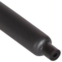 купить Трубка ТУТ 4,8/1,6мм черный 1м с клеем  в Тольятти Трубка ТУТ 4,8/1,6мм черный 1м с клеем