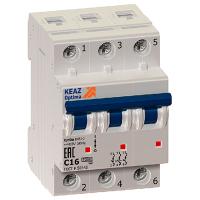 купить Автомат 3Р 16А C 6кА ВМ63 КЭАЗ OptiDin в Тольятти Автомат 3Р 16А C 6кА ВМ63 КЭАЗ OptiDin