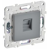 купить Сканди серый механизм RJ45 скрытая 1-ая Cat5e в Тольятти Сканди серый механизм RJ45 скрытая 1-ая Cat5e