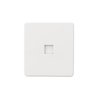 купить Миле Раунд белый розетка RJ45 скрытая 1-ая Cat6 в Тольятти Миле Раунд белый розетка RJ45 скрытая 1-ая Cat6