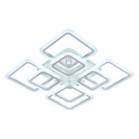 купить Светильник потолочный (люстра) свд 150Вт 3000-6500К 11250лм белый пульт диммер подсветка RGB в Тольятти Светильник потолочный (люстра) свд 150Вт 3000-6500К 11250лм белый пульт диммер подсветка RGB