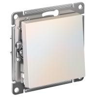 AtlasDesign жемчуг выключатель кнопочный 1кл скрытая 10А IP20 