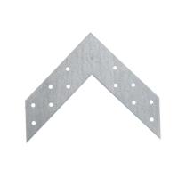 Угловой соединитель равносторонний 145*35*2мм цинк 