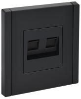 купить Фортепиано черный механизм RJ45 2x8(8) скрытая 2-ая  в Тольятти Фортепиано черный механизм RJ45 2x8(8) скрытая 2-ая