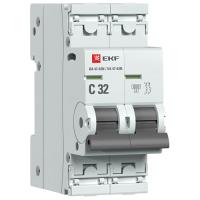 купить Автомат 2Р 32А C 6кА ВА47-63N EKF PROxima  в Тольятти Автомат 2Р 32А C 6кА ВА47-63N EKF PROxima