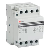 купить Контактор модульный КМ 25А 3NО+NC (3 мод.) EKF PROxima в Тольятти Контактор модульный КМ 25А 3NО+NC (3 мод.) EKF PROxima