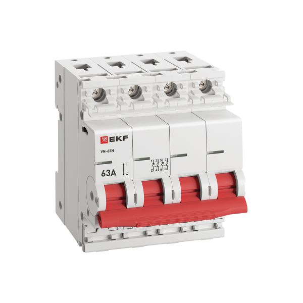 Выключатель нагрузки 4Р 63А ВН-63N EKF PROxima