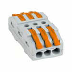 купить Клемма 6*4,0мм2 с рычажком серый EKF Проходная в Тольятти Клемма 6*4,0мм2 с рычажком серый EKF Проходная
