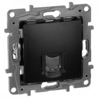 купить Этика антрацит розетка RJ45 скрытая 1-ая cat5e UTP в Тольятти Этика антрацит розетка RJ45 скрытая 1-ая cat5e UTP