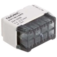 купить Клемма 8*2,5мм2 компактная серый DKC 6 шт в Тольятти Клемма 8*2,5мм2 компактная серый DKC 6 шт