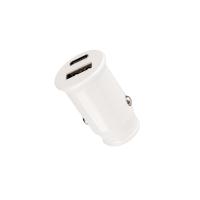 купить Автозарядка в прикуриватель USB-A+USB-C 2,4А белый Rexant в Тольятти Автозарядка в прикуриватель USB-A+USB-C 2,4А белый Rexant
