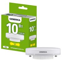 купить Лампа свд 220В GX53 10Вт 3000К 1000лм таблетка матовая Generica  в Тольятти Лампа свд 220В GX53 10Вт 3000К 1000лм таблетка матовая Generica