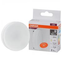 купить Лампа свд 220В GX53 10Вт 3000К 800лм таблетка матовая Osram LED Value в Тольятти Лампа свд 220В GX53 10Вт 3000К 800лм таблетка матовая Osram LED Value