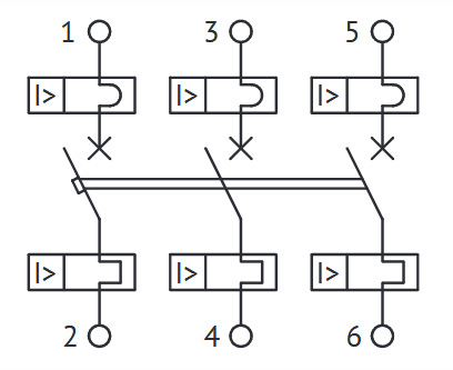 купить Автомат 3Р 10А B 4,5кА ВМ63 КЭАЗ в Тольятти Автомат 3Р 10А B 4,5кА ВМ63 КЭАЗ