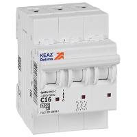 купить Автомат 3Р 16А C 4,5кА ВМ63 КЭАЗ OptiDin  в Тольятти Автомат 3Р 16А C 4,5кА ВМ63 КЭАЗ OptiDin