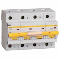 Автомат 4Р 100А C 10кА ВА47-100 IEK 