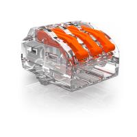 купить Клемма 3*2,5мм2 с рычажком прозрачный OBO BETTERMANN 100шт в Тольятти Клемма 3*2,5мм2 с рычажком прозрачный OBO BETTERMANN 100шт