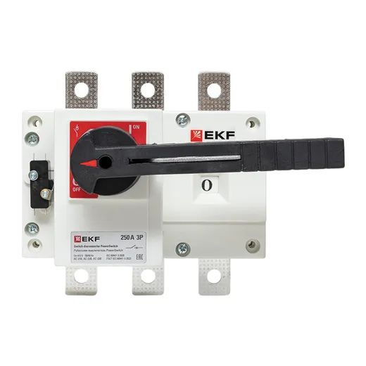 Рубильник 3Р 250А PowerSwitch EKF 