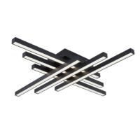 купить Светильник потолочный (люстра) свд 128Вт 3000-6500К 9600лм черный/белый пульт диммер в Тольятти Светильник потолочный (люстра) свд 128Вт 3000-6500К 9600лм черный/белый пульт диммер