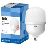 купить Лампа свд 220В E40 65Вт 6500К 5850лм цилиндр T161 матовая IEK  в Тольятти Лампа свд 220В E40 65Вт 6500К 5850лм цилиндр T161 матовая IEK