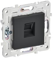 Сканди графит механизм RJ45 скрытая 1-ая 