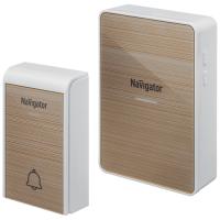 купить Звонок беспроводной открытая бежевый IP20/IP44  Navigator 36мелодий в Тольятти Звонок беспроводной открытая бежевый IP20/IP44  Navigator 36мелодий
