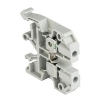 Зажим клеммный DIN-рейка 4мм2 35А серый EKF 