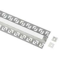 купить Профиль с экраном под плитку/гипсокаптон 53*13*2500мм ЭРА заглушки 2шт в Тольятти Профиль с экраном под плитку/гипсокаптон 53*13*2500мм ЭРА заглушки 2шт