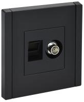 купить Фортепиано черный механизм RJ45+TV скрытая 2-ая  в Тольятти Фортепиано черный механизм RJ45+TV скрытая 2-ая
