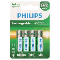 Аккумулятор AA(пальчик) 2600mAh 1,2В BL4 Philips  Аккумулятор AA(пальчик) 2600mAh 1,2В BL4 Philips