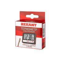 купить Часы-метеостанция 1*G13 выносной проводной датчик Rexant  в Тольятти Часы-метеостанция 1*G13 выносной проводной датчик Rexant