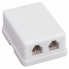 купить Рексант белый розетка RJ11 открытая 2-ая в Тольятти Рексант белый розетка RJ11 открытая 2-ая