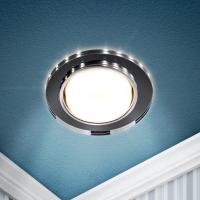 купить Встраиваемый светильник со светодиодной подсветкой ЭРА DK LD51 BK GX53 черный в Тольятти Встраиваемый светильник со светодиодной подсветкой ЭРА DK LD51 BK GX53 черный