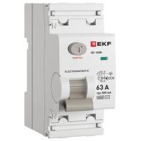 Выключатель дифференциального тока ВД-100N 2P 63А 300мА тип AC эл-мех 6кА PROXIMA EKF